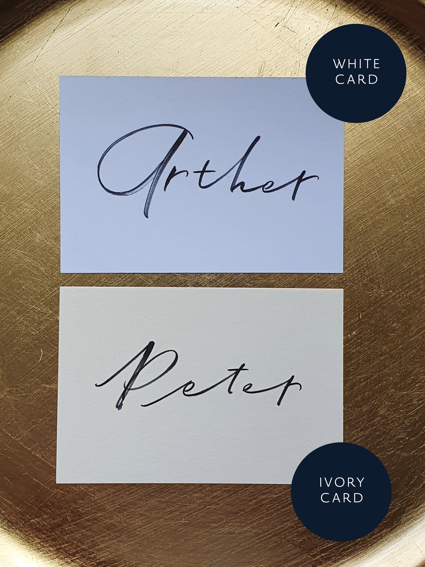 Personalised place cards - Wedding placecards - Calligraphy Placement cards - Name cards - Escort cards - Handwritten place settings