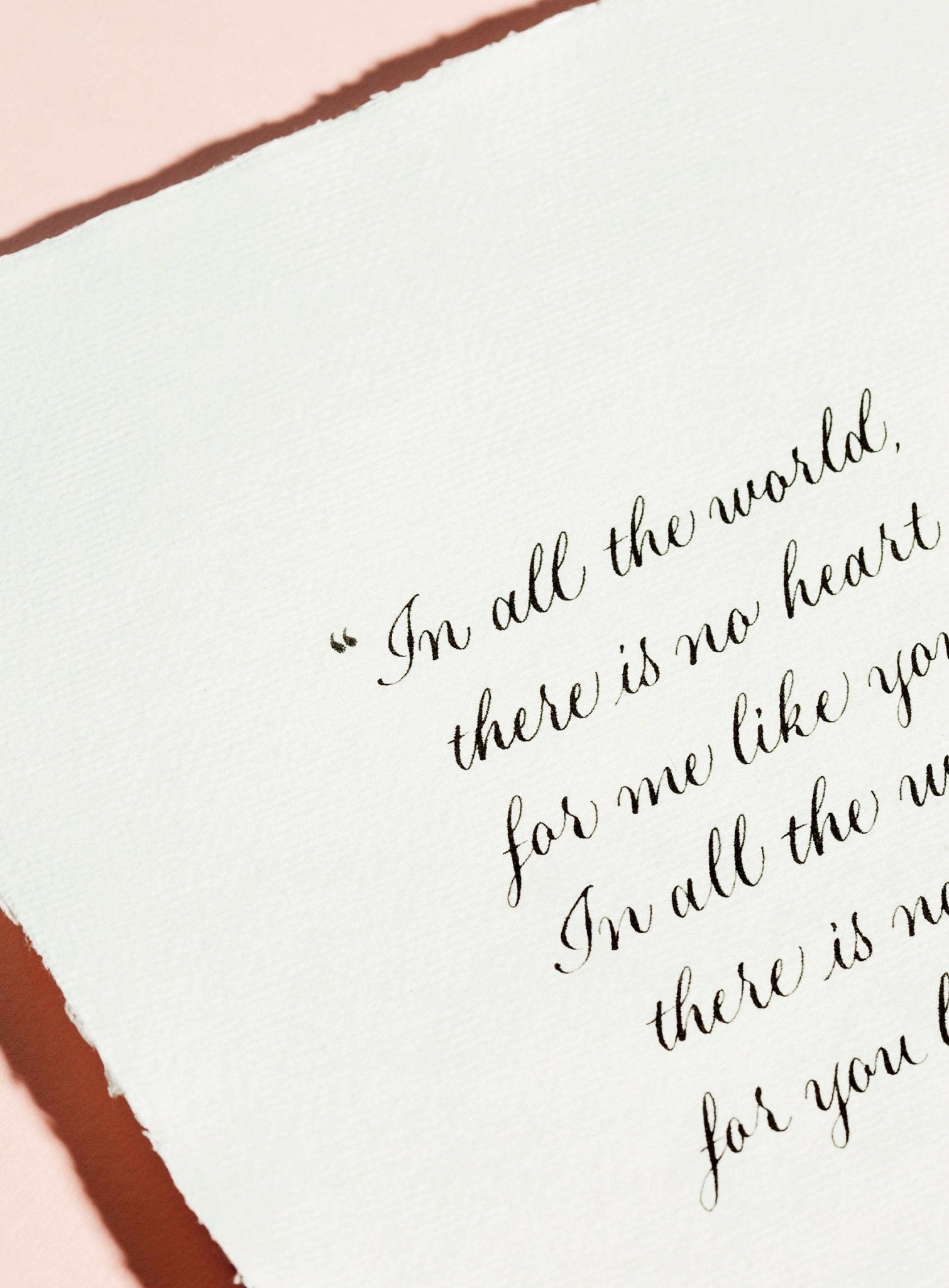 Anniversary gift - Cotton Anniversary gift - paper 2nd Anniversary Gift - Maya Angelou Quote Calligraphy Print Book Quote Prints - thepenmansden