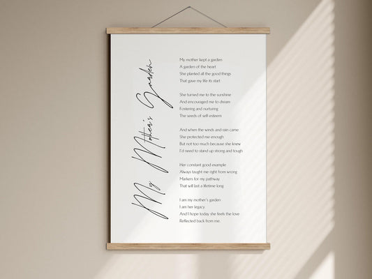 What is the best poem for Mother's Day?