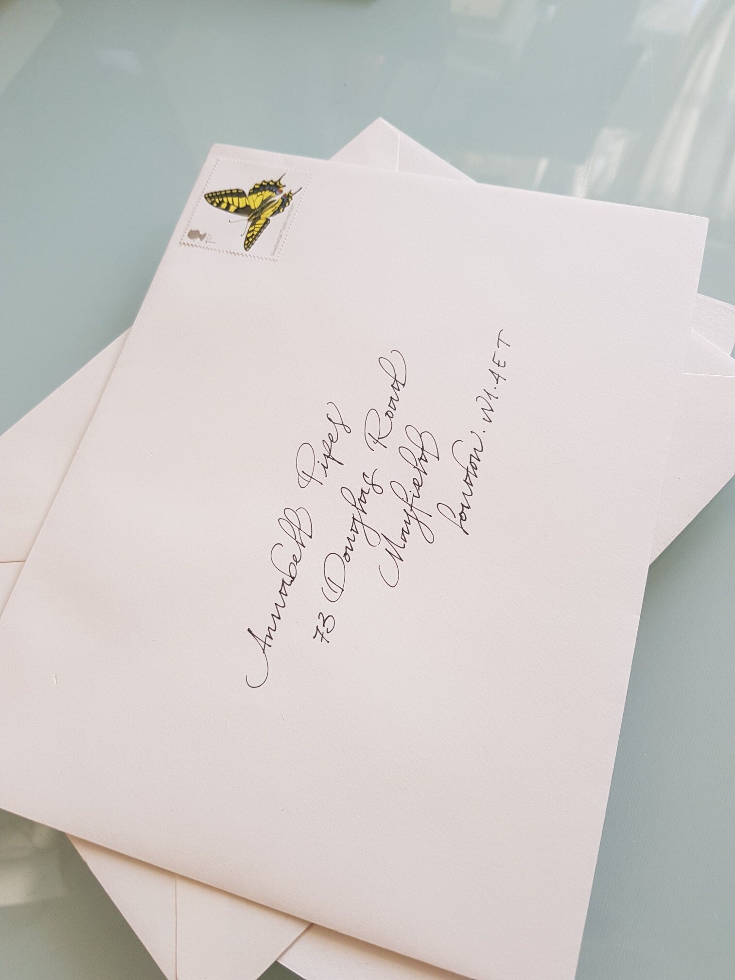 Envelope calligraphy - Envelope addressing - Wedding Envelopes - Modern Calligraphy - Handwriting service