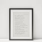 The Light Gatherer by Carol Ann Duffy Print - Poem - Mothers Gift - Gift for Mom - Mothers Day Gift