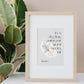 French quote about beauty by artist Henri Matisse Framed print, Poster in french about flowers, il ya des fleurs
