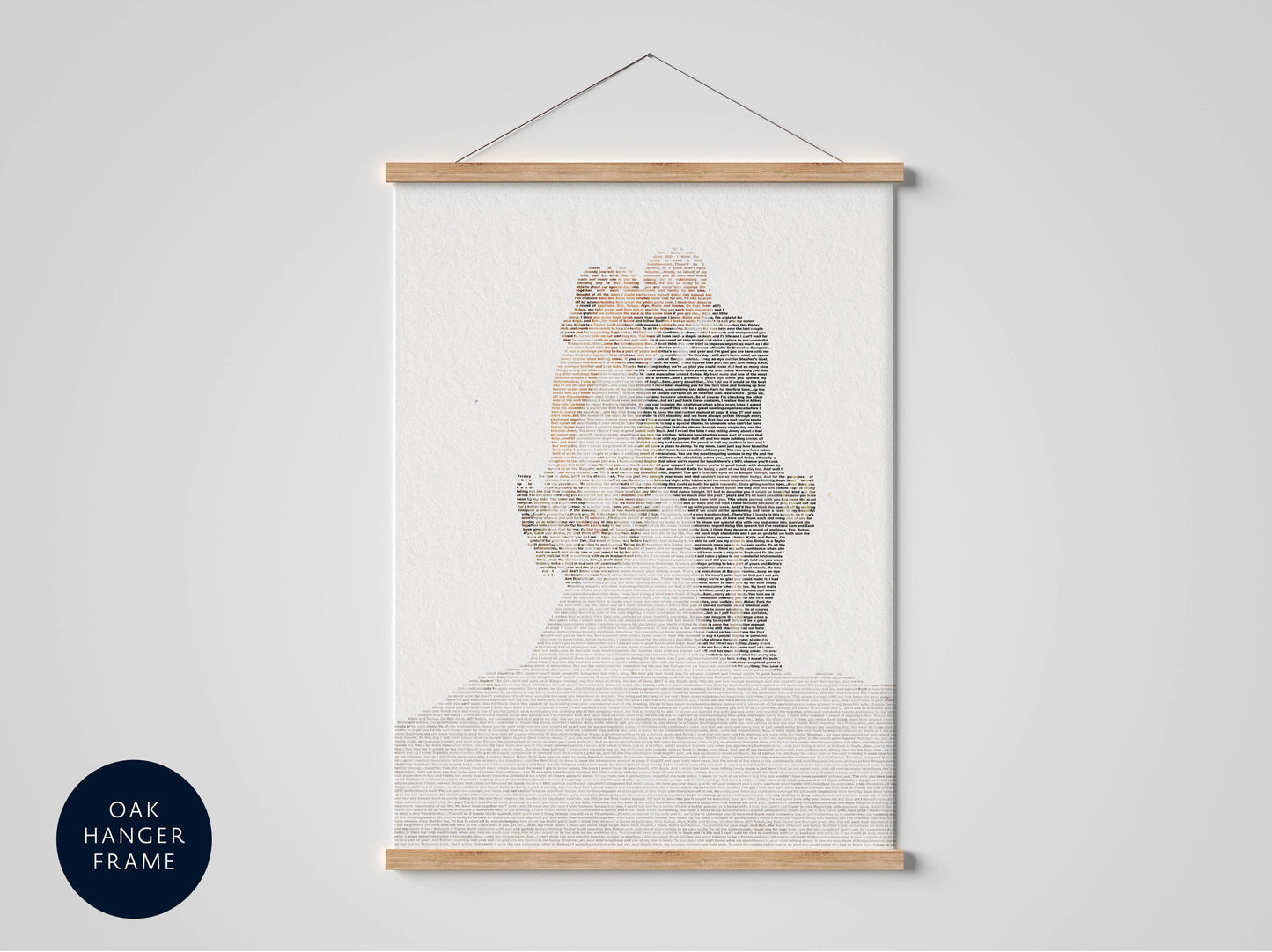Personalized Wedding Portrait Print | Custom Song Lyrics Art | Anniversary Gift | Couples Portrait With Lyrics Print