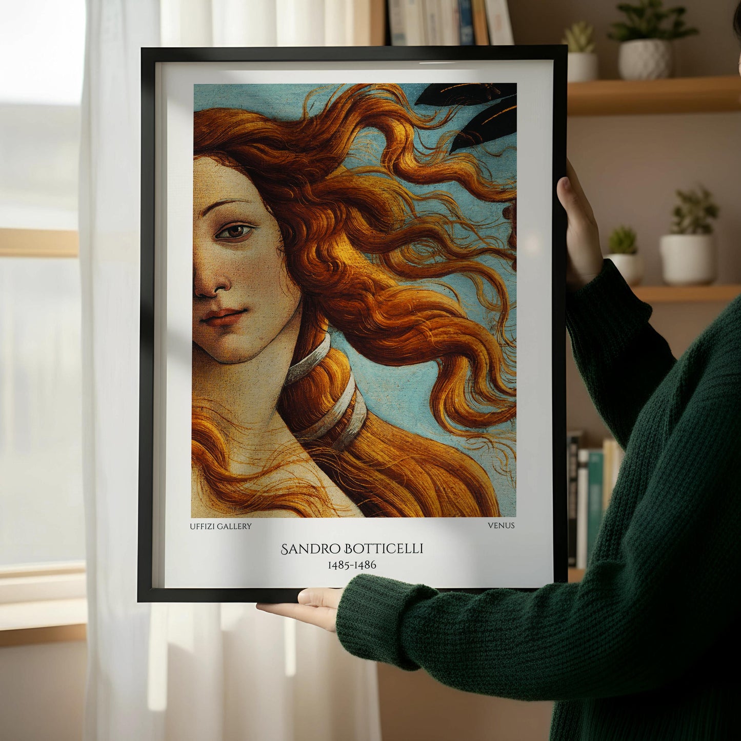 Birth of Venus Art Print | Botticelli Renaissance Wall Art | Classical Goddess Painting Poster | Museum Decor