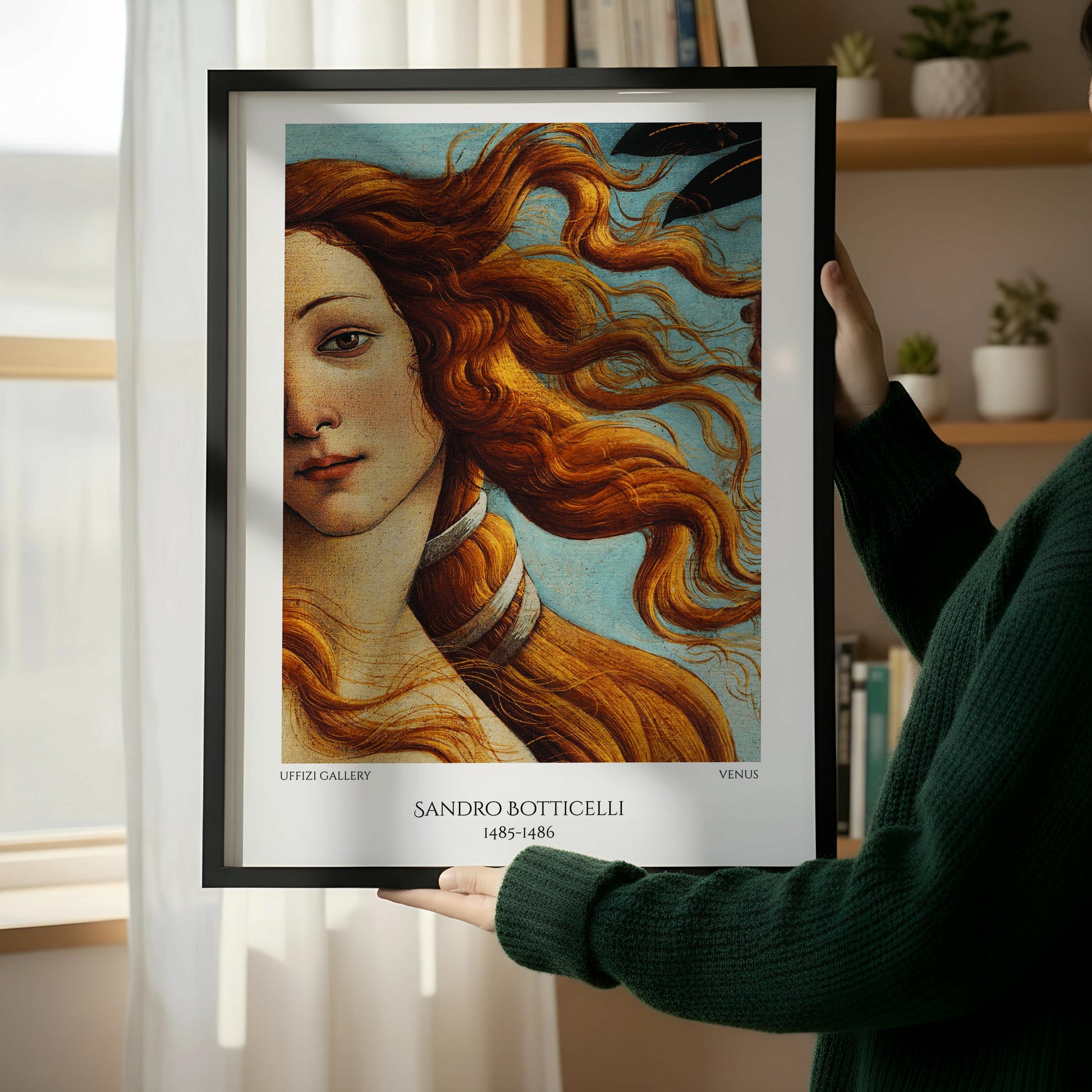 Birth of Venus Art Print | Botticelli Renaissance Wall Art | Classical Goddess Painting Poster | Museum Decor