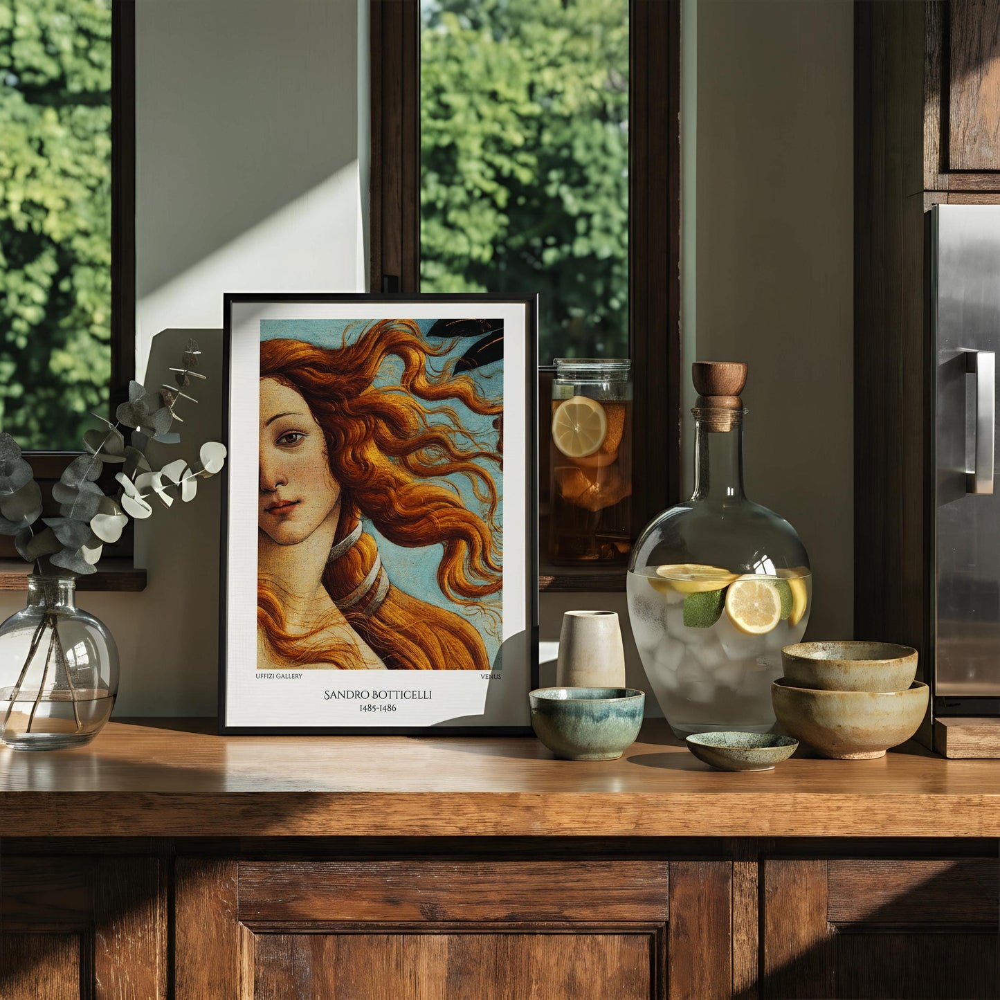 Birth of Venus Art Print | Botticelli Renaissance Wall Art | Classical Goddess Painting Poster | Museum Decor