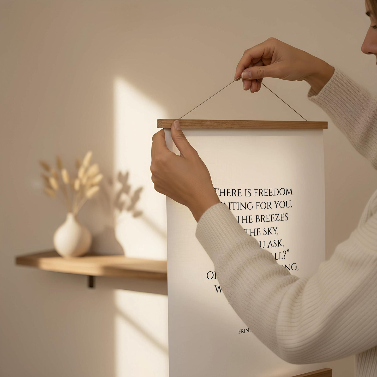 Custom Quote Print | Personalized Typography Wall Art | Minimalist Quote Poster | Unique Gift for Any Occasion