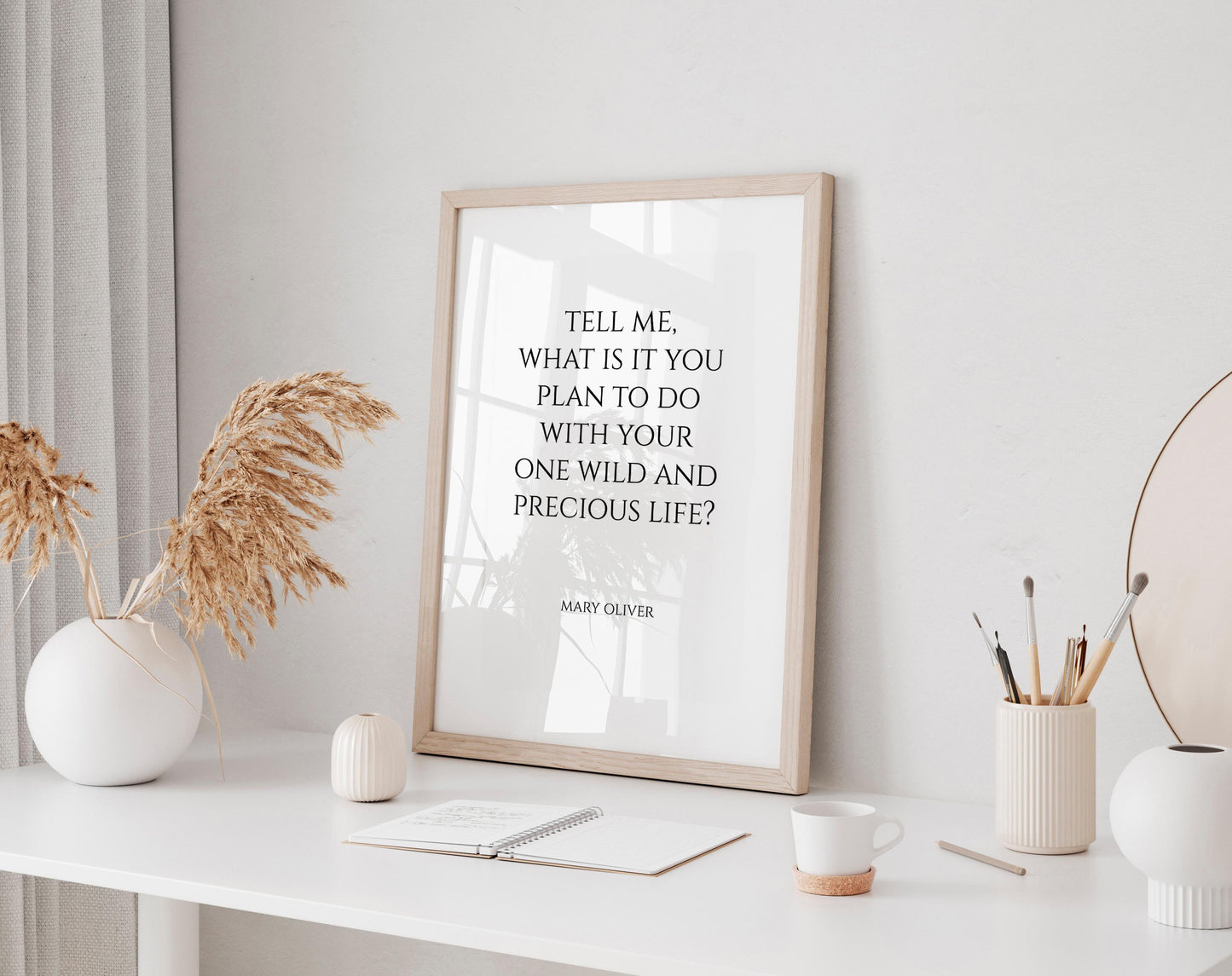 Mary Oliver Quote, Tell me, what is it you, plan to do, wild and, precious life, Poetry, Book Quotes, Poetry Print, Poem Quote, Framed poem