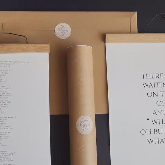 The Invitation by Oriah Mountain Dreamer Print Framed poem, Oriah Mountain Dreamer Poem, Framed Typography The Invitation Poem