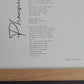 Custom Song Lyrics Print Framed - Custom Made Song Lyrics - Lyric Poster - Custom Framed Song Print, Personalised song poster